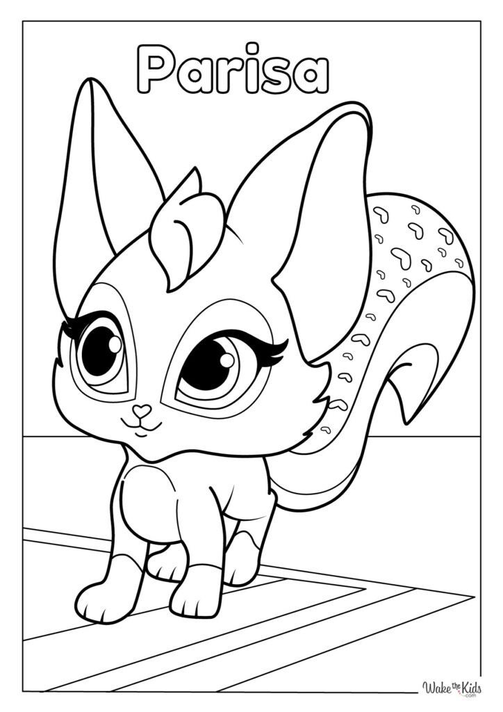 Shimmer and Shine Coloring Pages (Free Printable PDFs) | WakeTheKids