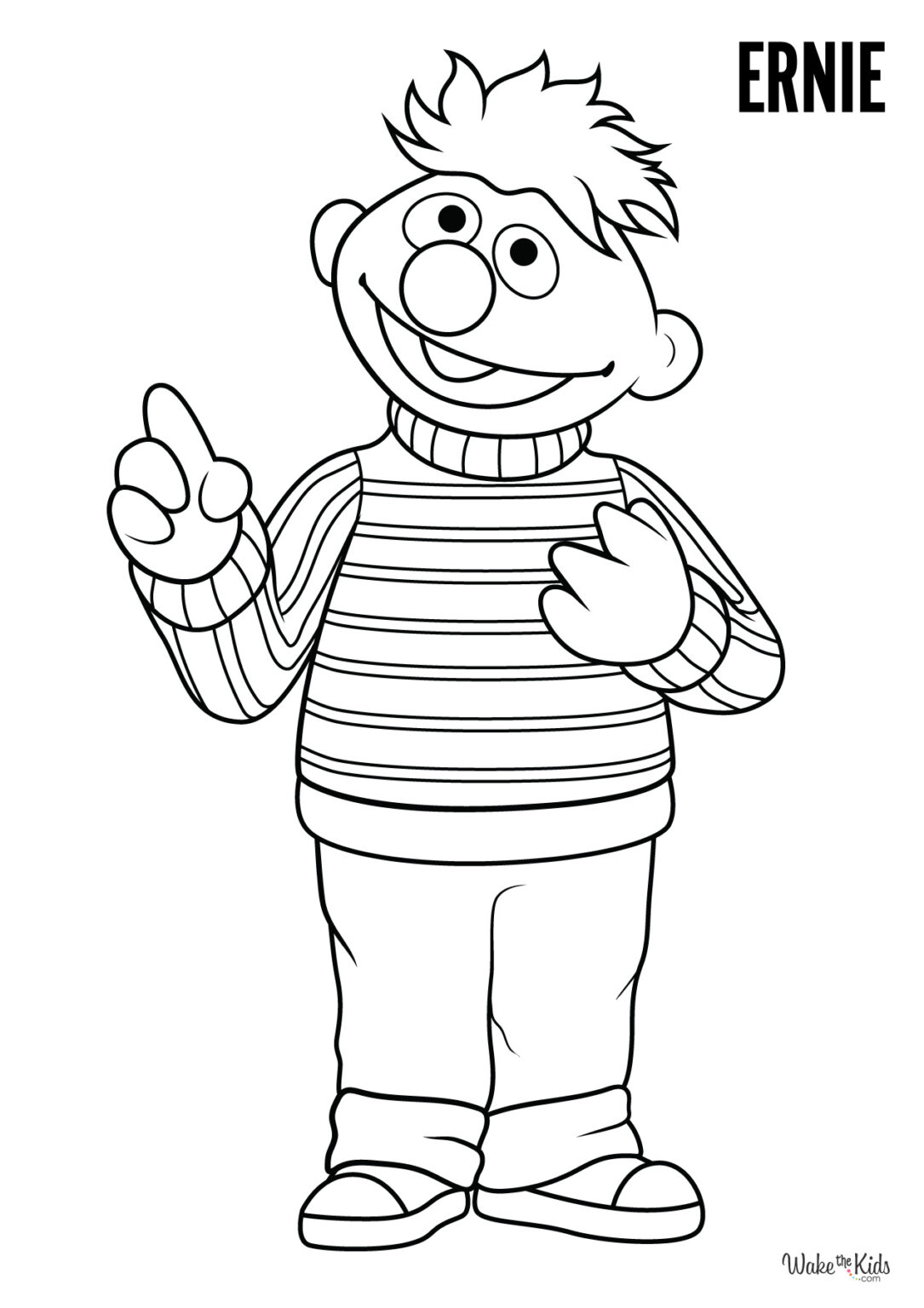 Sesame Street Coloring Pages (Free Printable PDFs) WakeTheKids