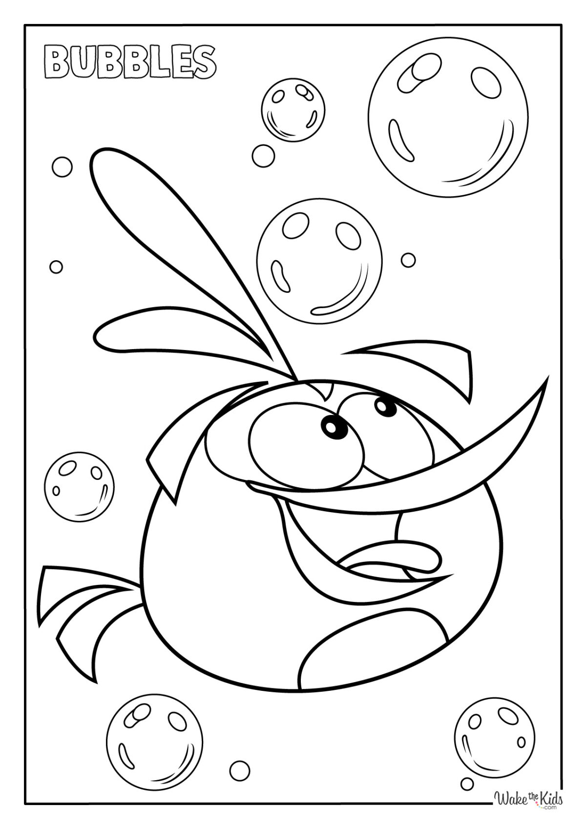 Angry Birds Coloring Pages (Free Printable PDFs) | WakeTheKids