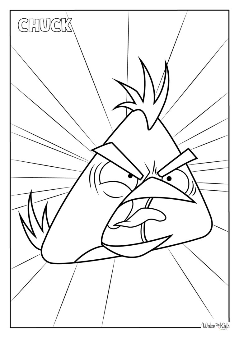 Angry Birds Coloring Pages (Free Printable PDFs) | WakeTheKids