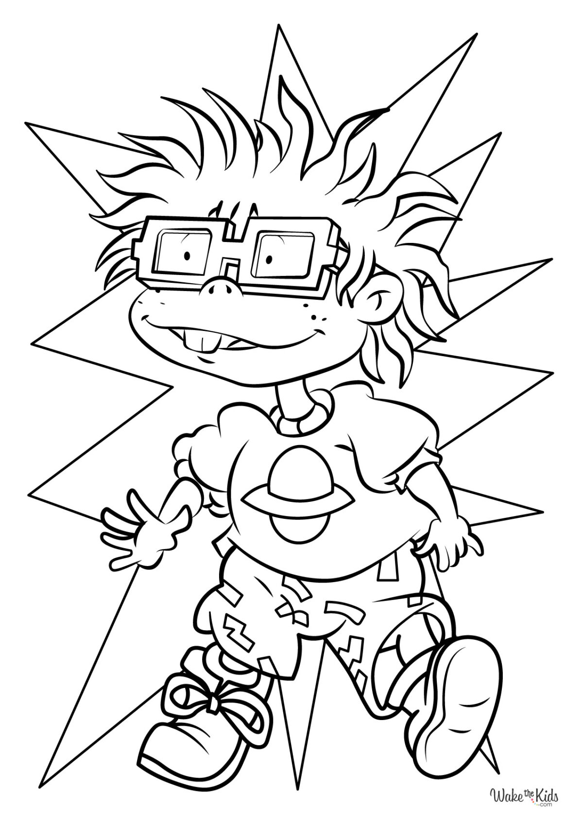 Rugrats Coloring Pages (Free Printable PDFs) | WakeTheKids