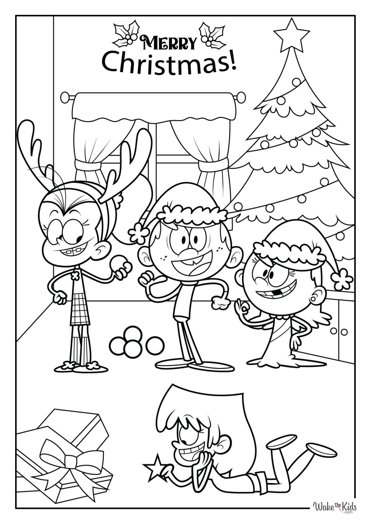 The Loud House Coloring Pages (Free Printable PDFs) WakeTheKids