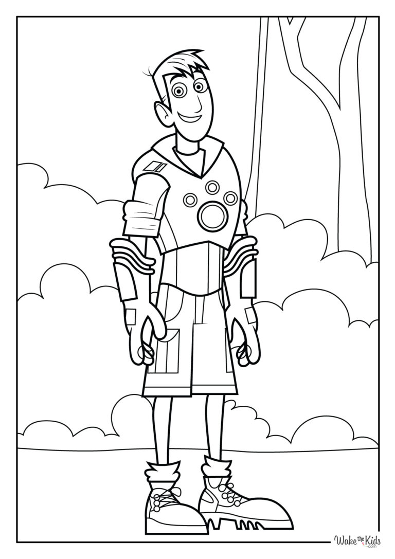 Wild Kratts Coloring Pages (Free Printable PDFs) | WakeTheKids