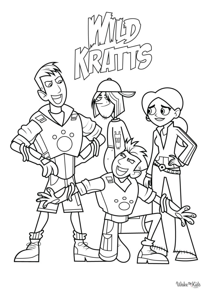 Wild Kratts Coloring Pages