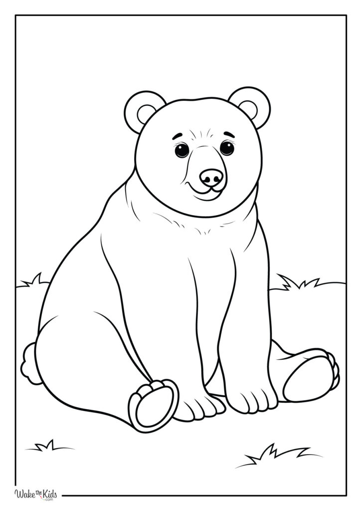 Bear Coloring Pages