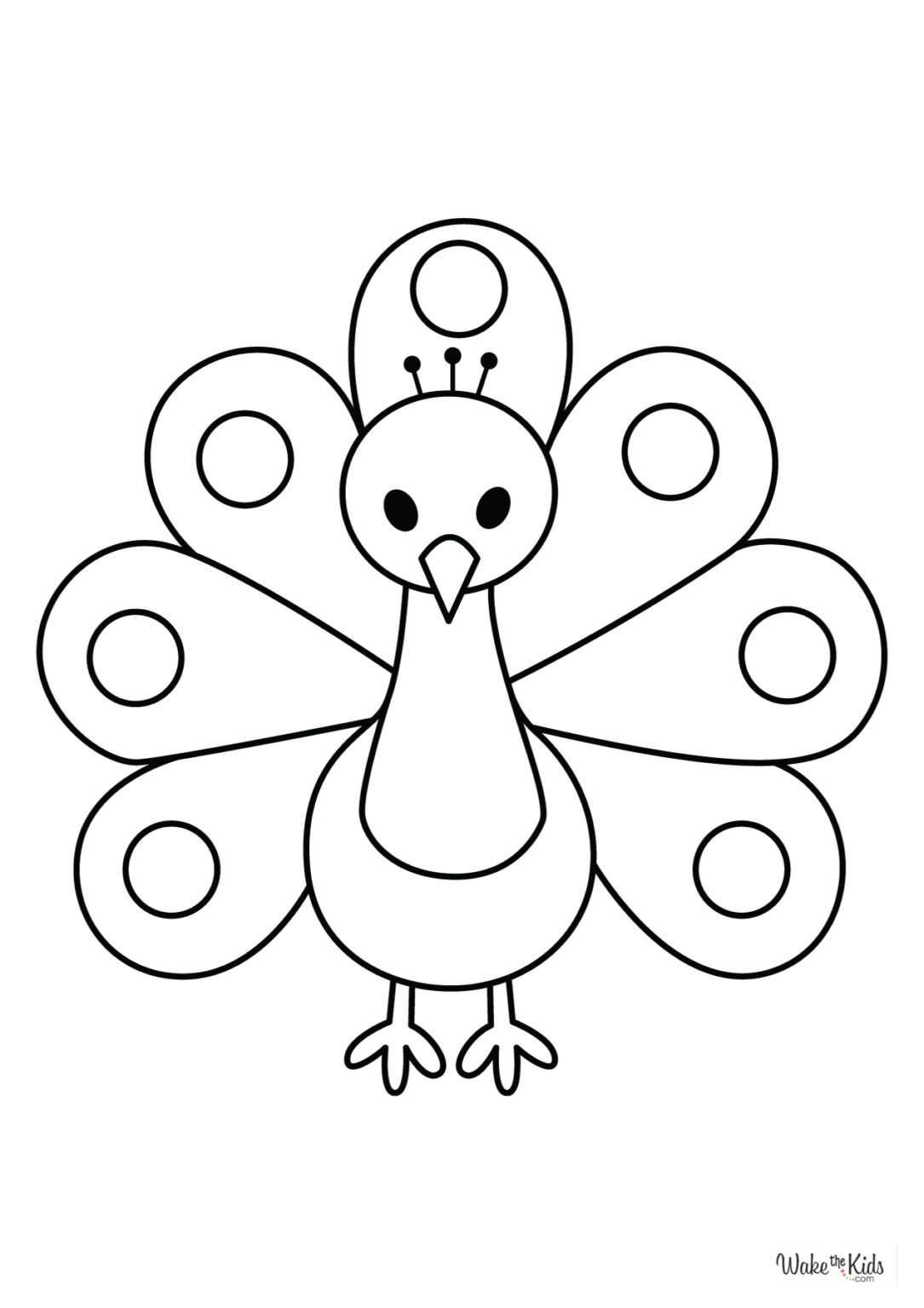 Peacock Coloring Pages (Free Printable PDFs) | WakeTheKids