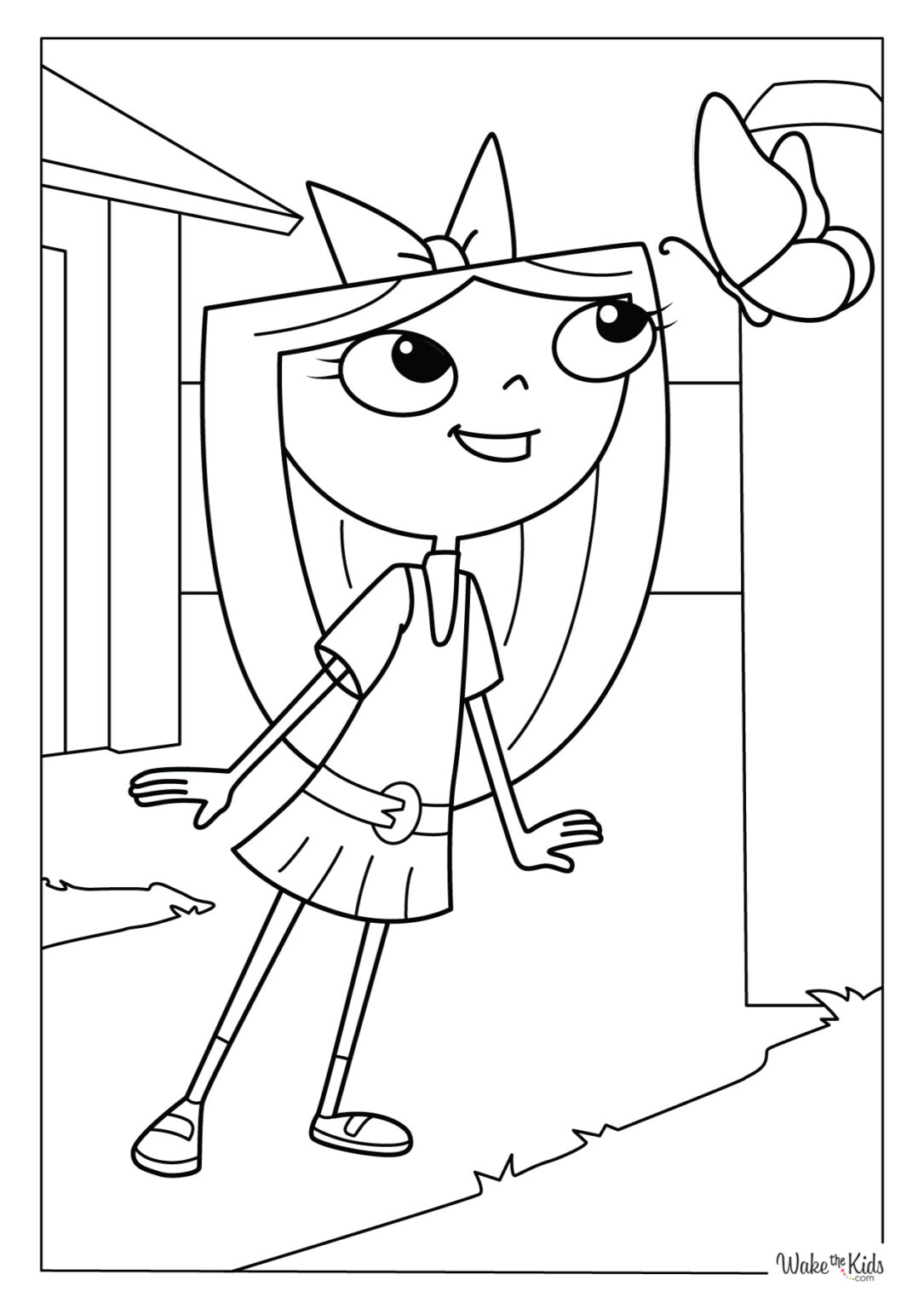 Phineas and Ferb Coloring Pages (Free Printable PDFs) WakeTheKids