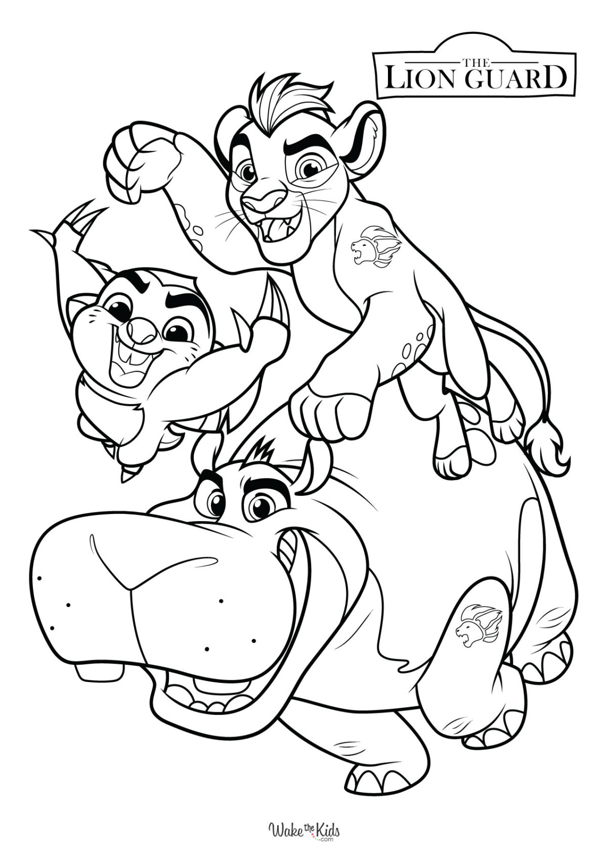 Lion Guard Coloring Pages (Free Printable PDFs) | WakeTheKids