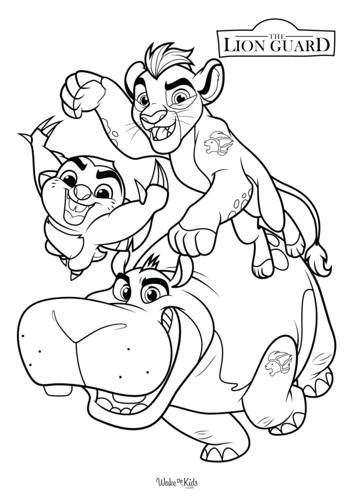 Lion Guard Coloring Pages