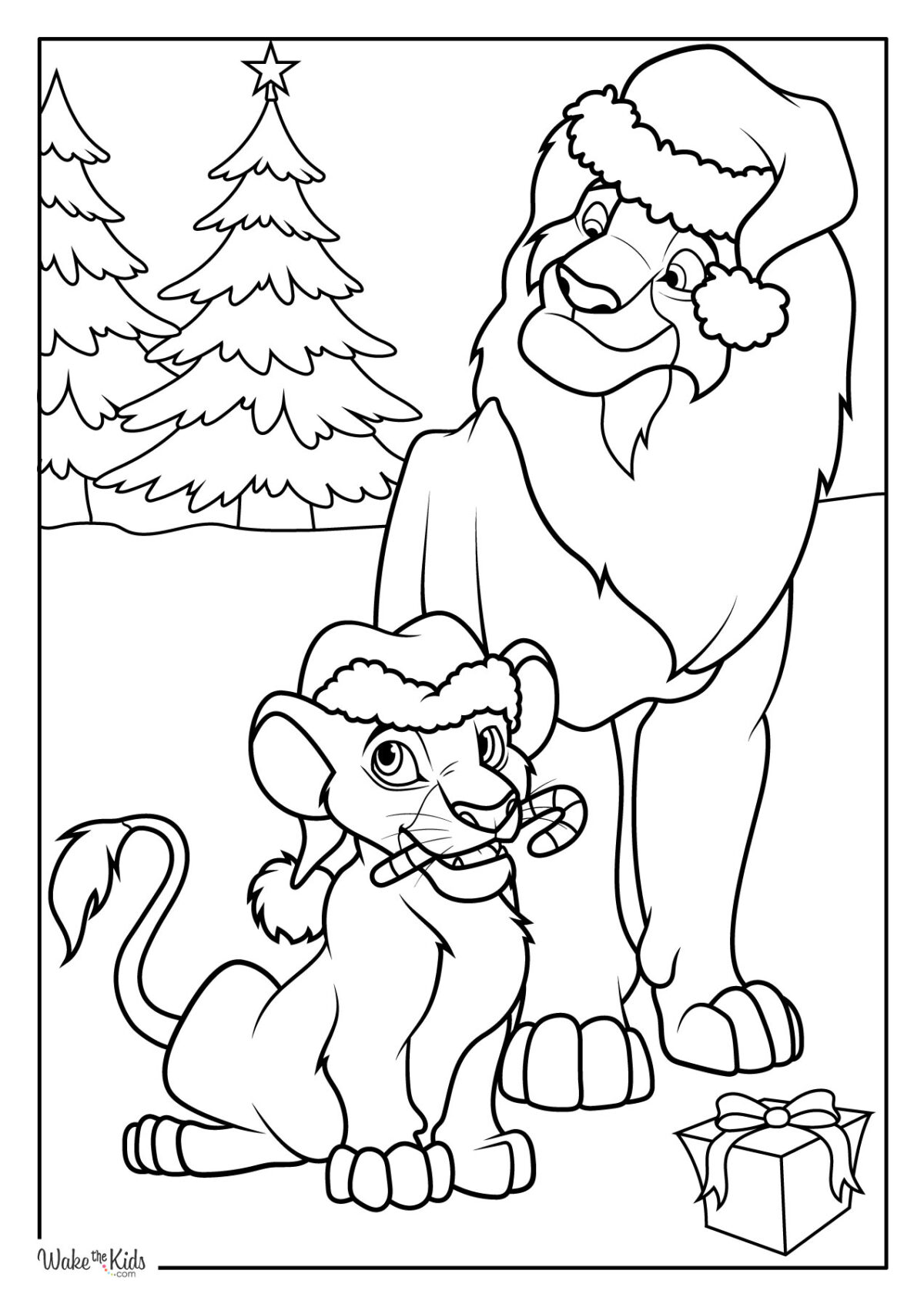 Lion King Coloring Pages (Free Printable PDFs) | WakeTheKids