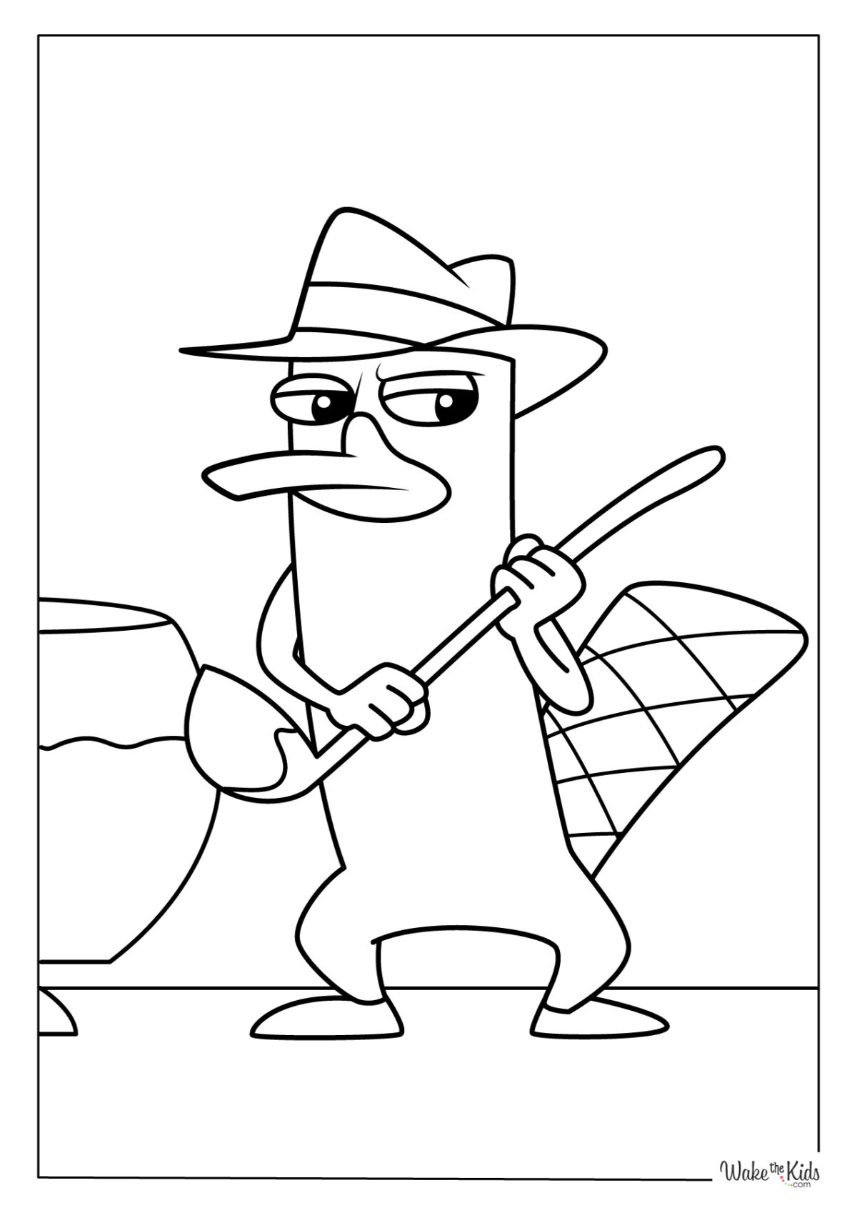 Phineas and Ferb Coloring Pages (Free Printable PDFs) | WakeTheKids