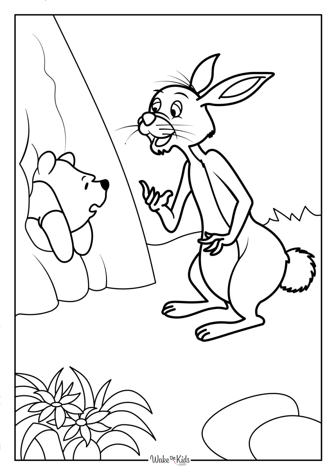 Winnie the Pooh Coloring Pages (Free Printable PDFs) | WakeTheKids