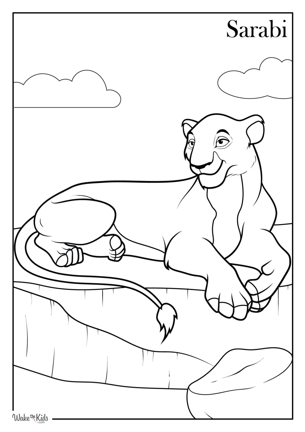 Lion King Coloring Pages (Free Printable PDFs) | WakeTheKids