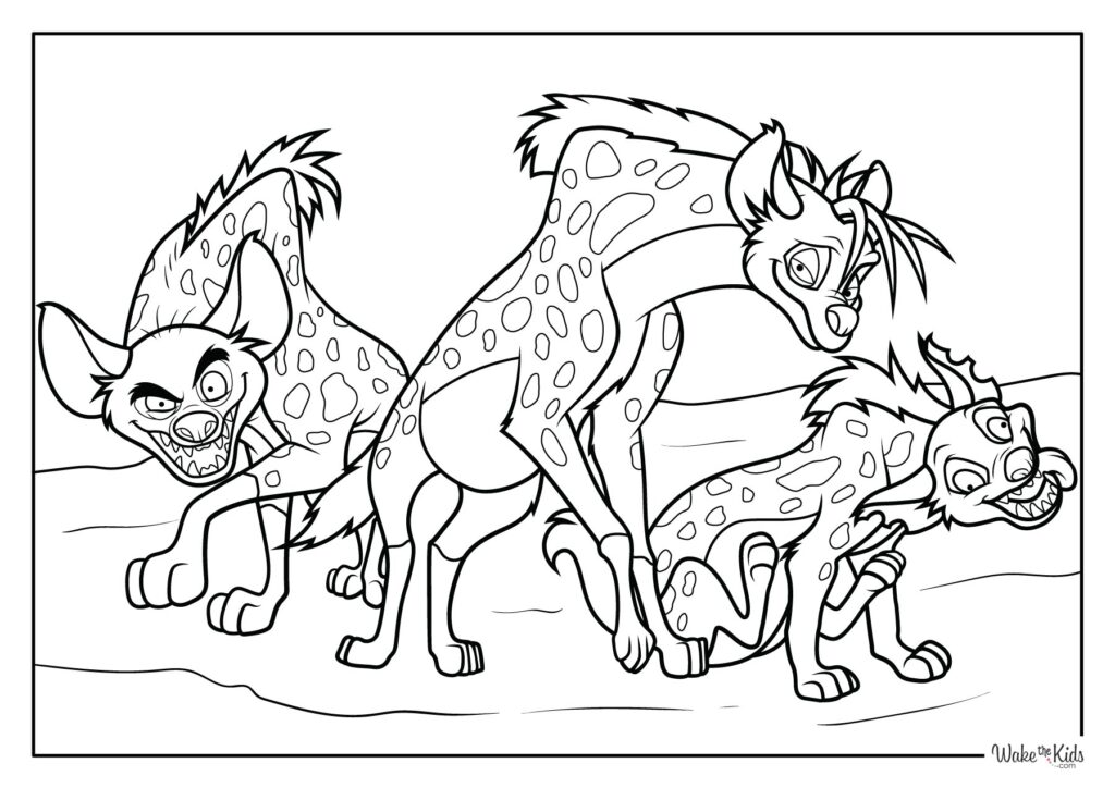Lion King Coloring Pages (Free Printable PDFs) | WakeTheKids
