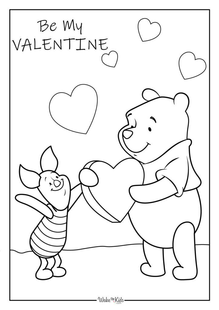 Winnie the Pooh Coloring Pages (Free Printable PDFs) | WakeTheKids