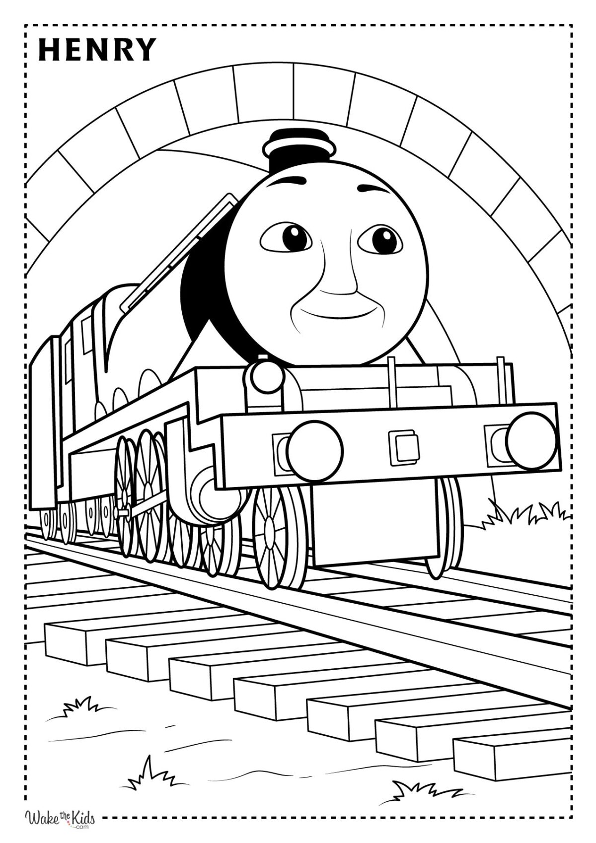 Thomas and Friends Coloring Pages (Free Printable PDFs) | WakeTheKids