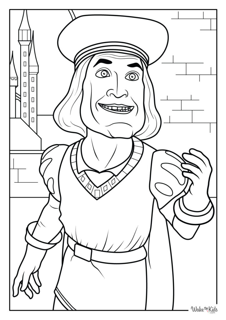 Shrek Coloring Pages (Free Printable PDFs) WakeTheKids