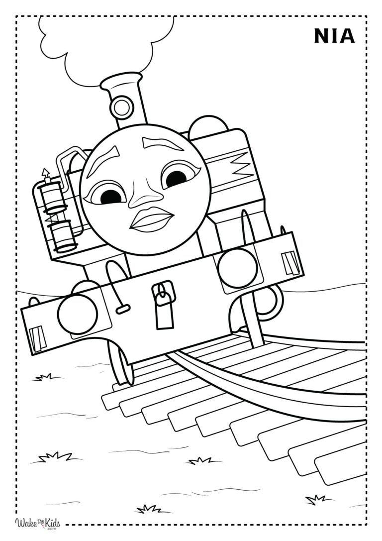 Thomas and Friends Coloring Pages (Free Printable PDFs) | WakeTheKids