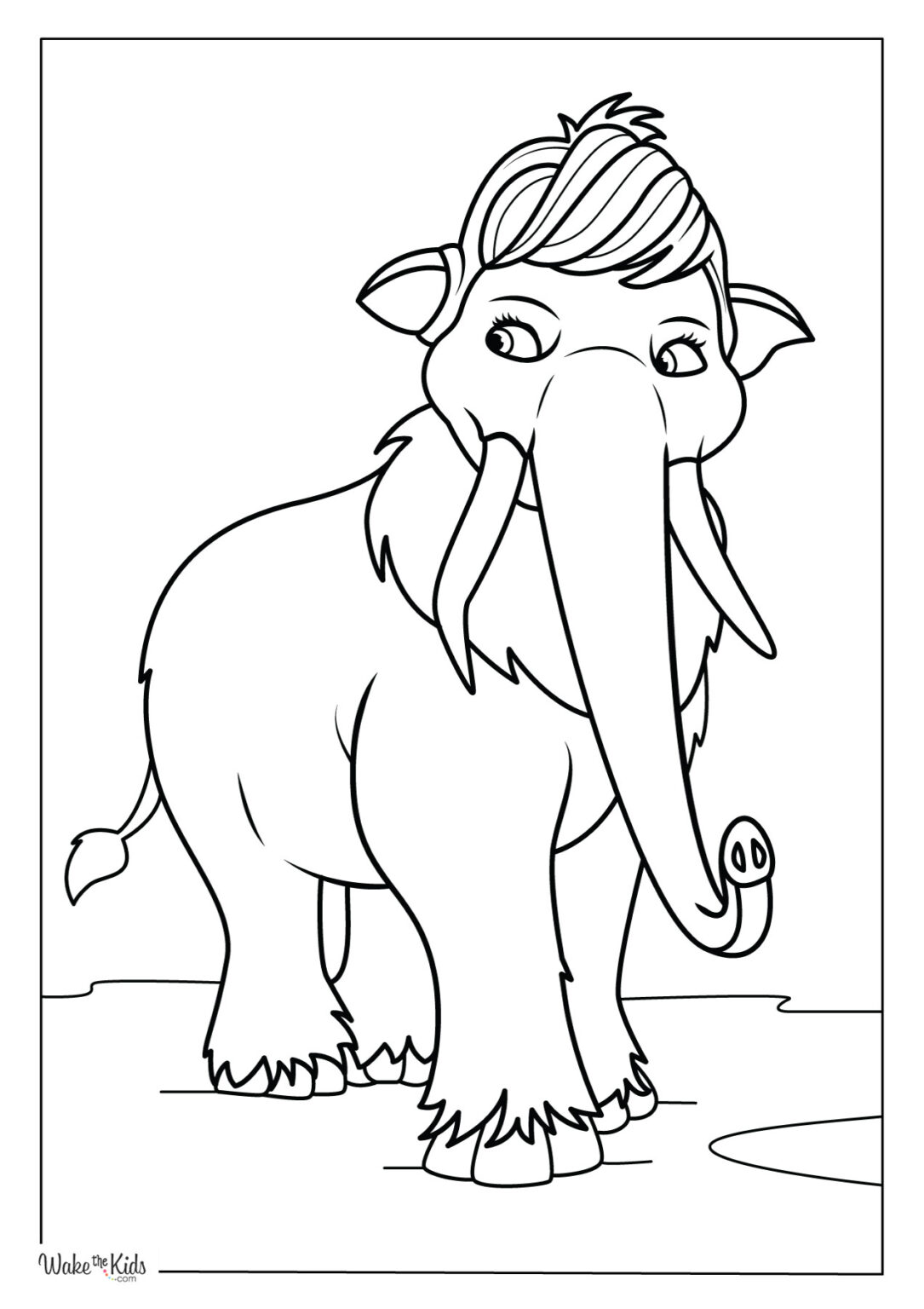 Ice Age Coloring Pages (Free Printable PDFs) | WakeTheKids