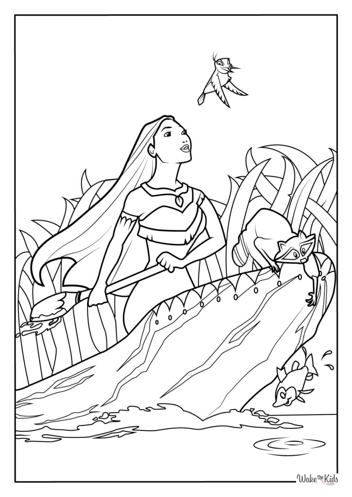 Pocahontas Coloring Pages