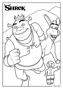 Shrek Coloring Pages