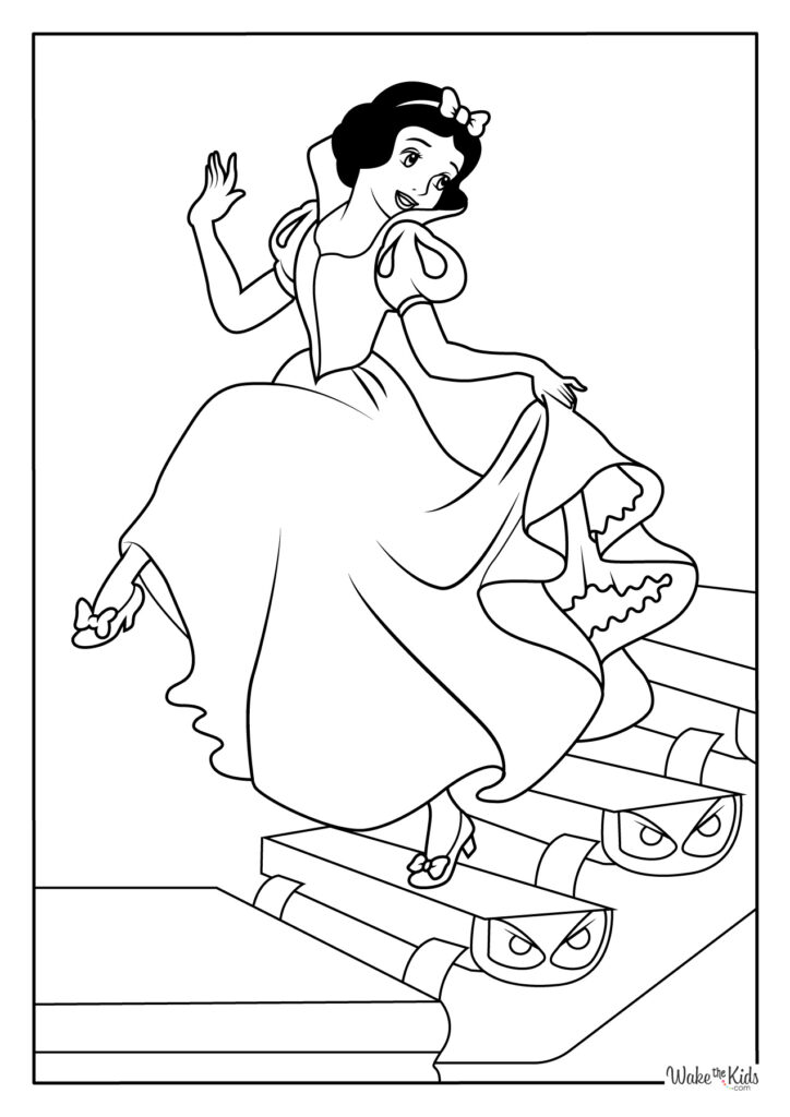 Snow White Coloring Pages