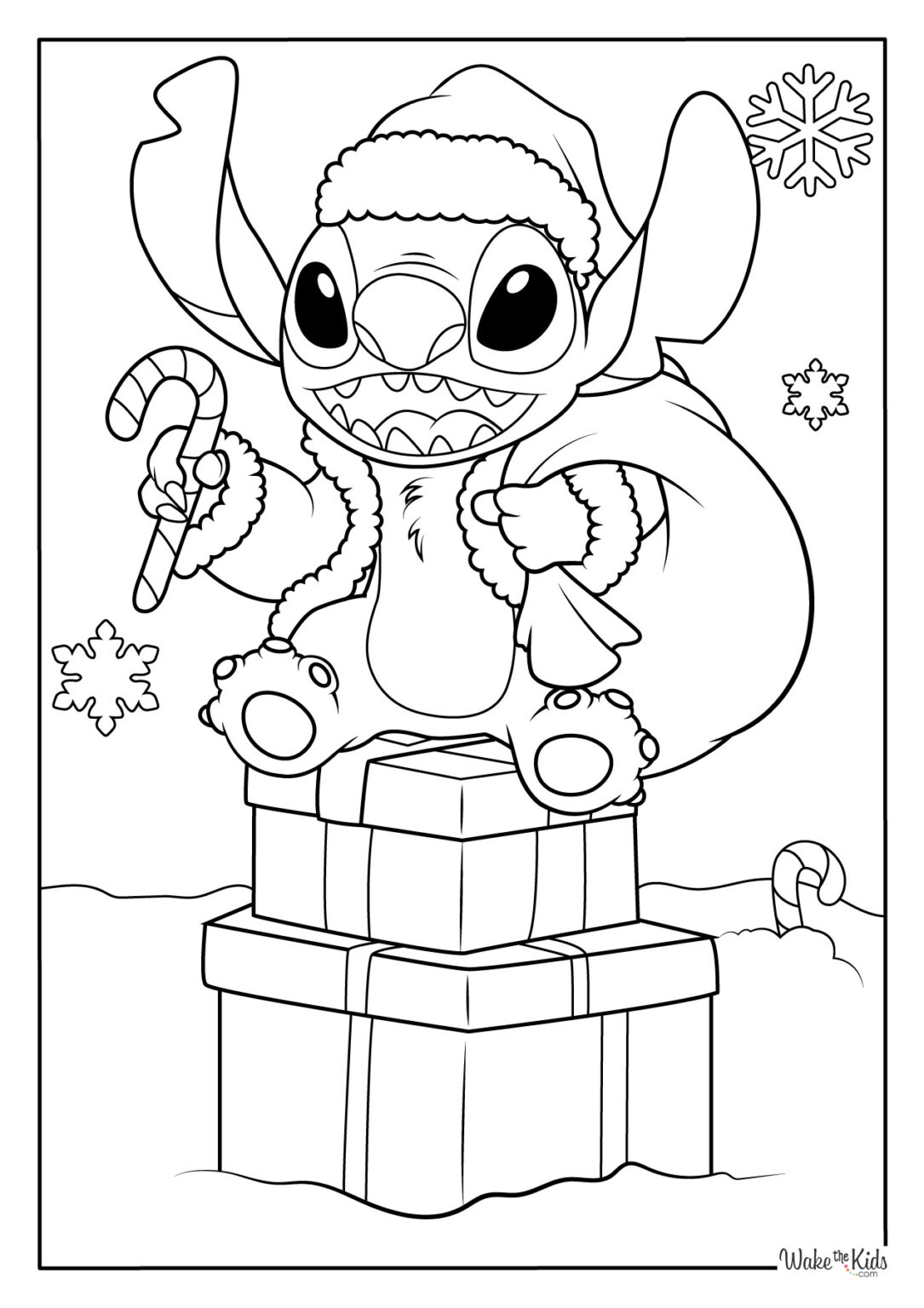 Lilo and Stitch Coloring Pages (Free Printable PDFs) | WakeTheKids