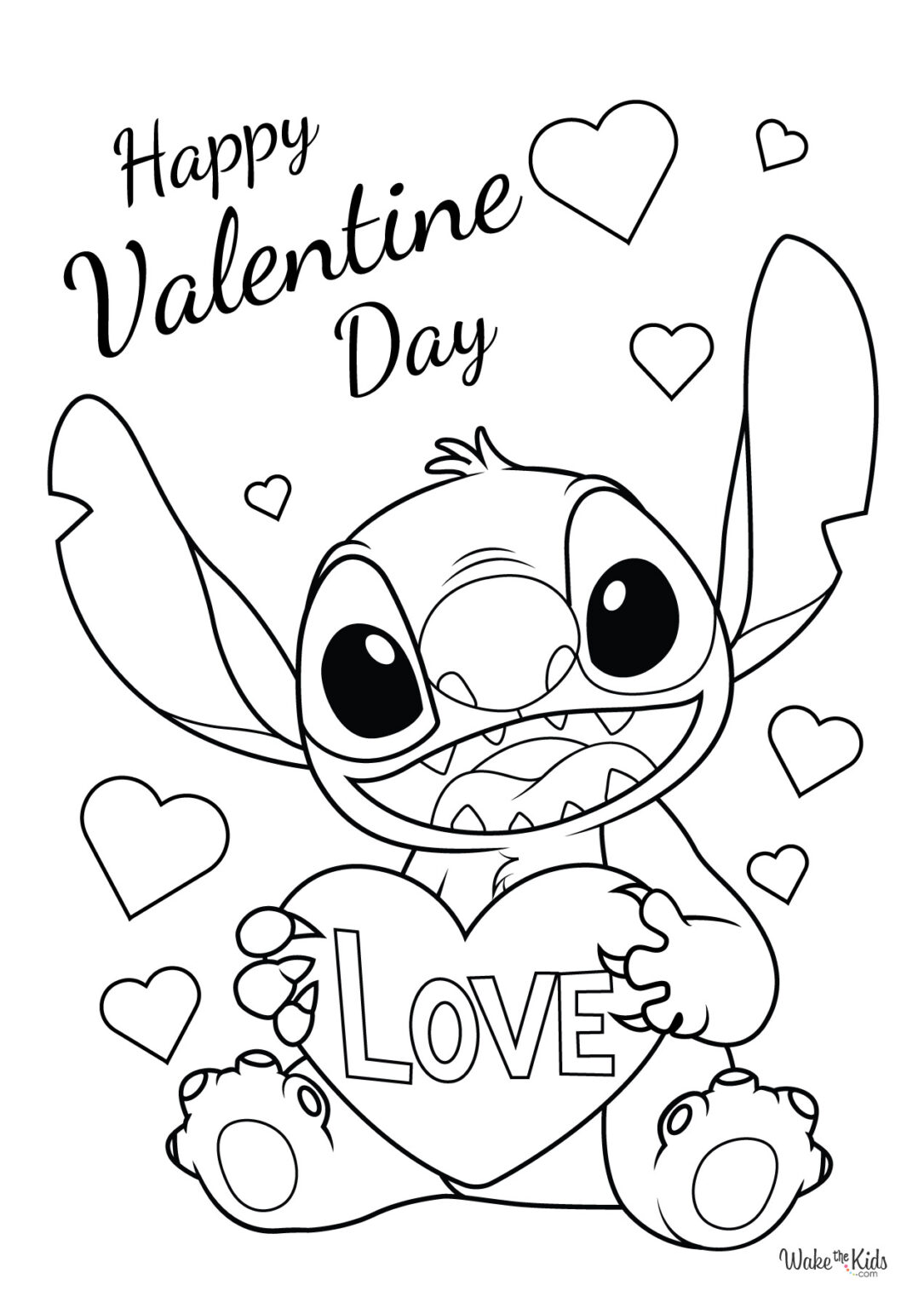 Lilo and Stitch Coloring Pages (Free Printable PDFs) | WakeTheKids