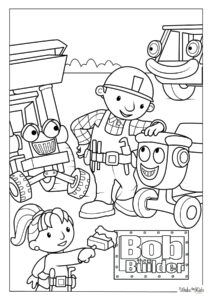 Bob the Builder Coloring Pages