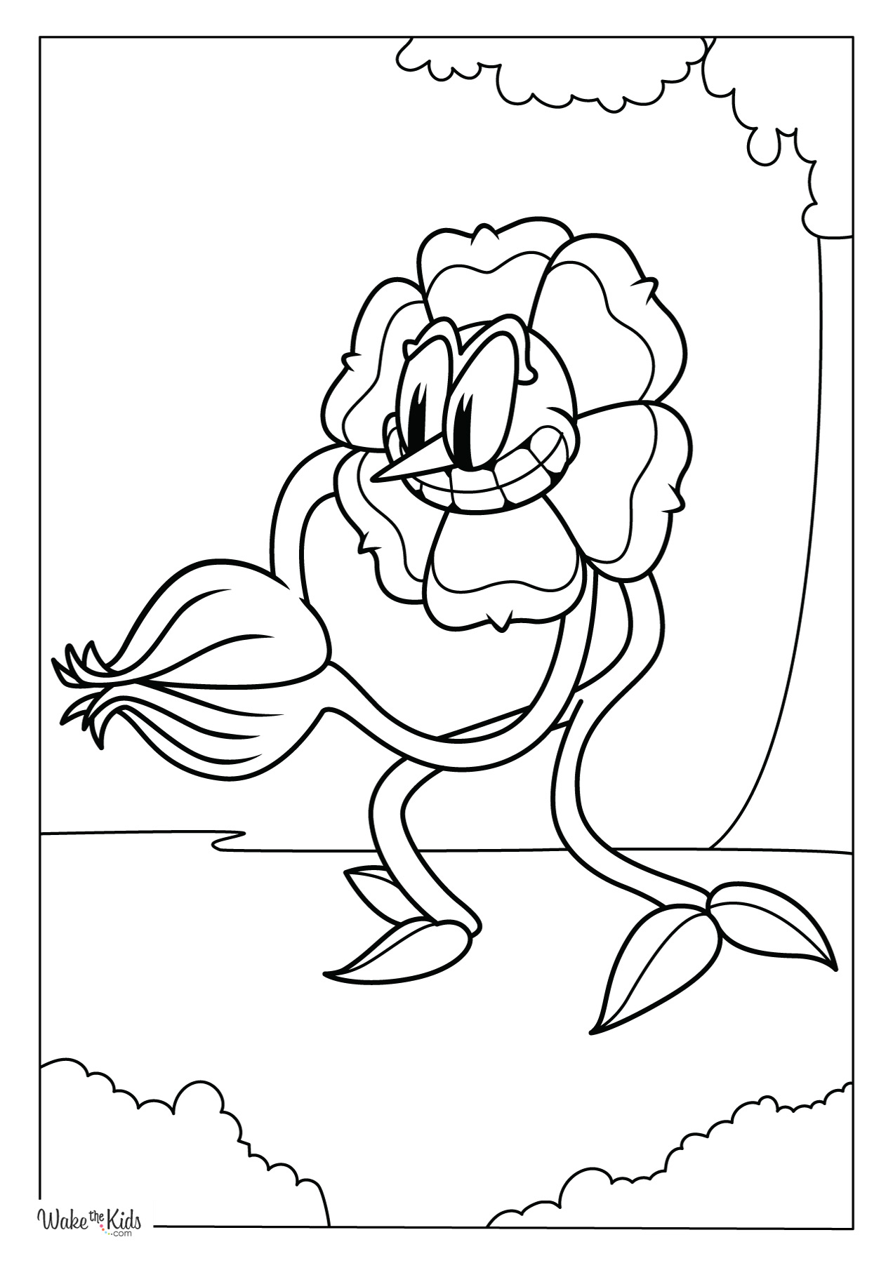 Cuphead Coloring Pages (Free Printable PDFs) | WakeTheKids