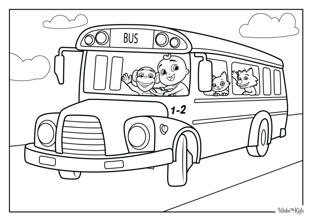 Cocomelon Coloring Pages (Free Printable PDFs) WakeTheKids