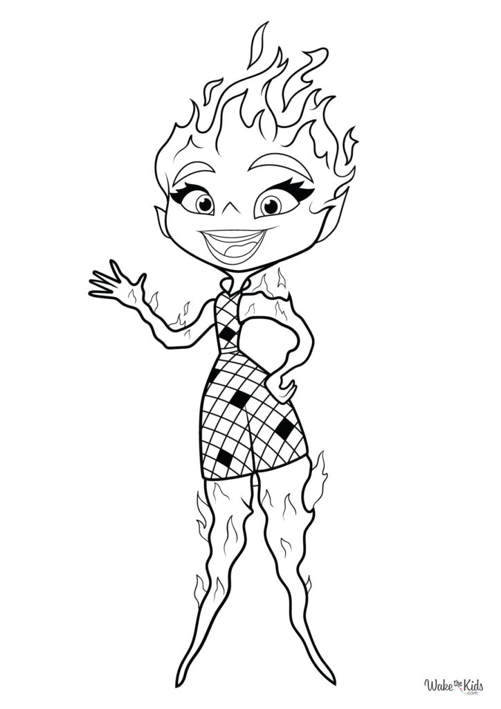 Elemental Coloring Pages (Free Printable PDFs) | WakeTheKids