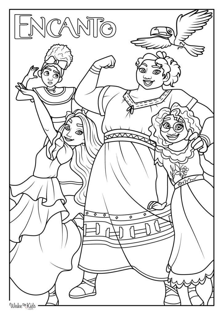 Encanto Coloring Pages