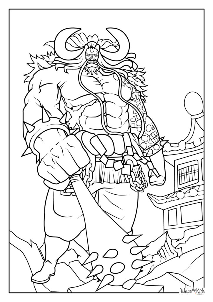 One Piece Coloring Pages (Free Printable PDFs) | WakeTheKids