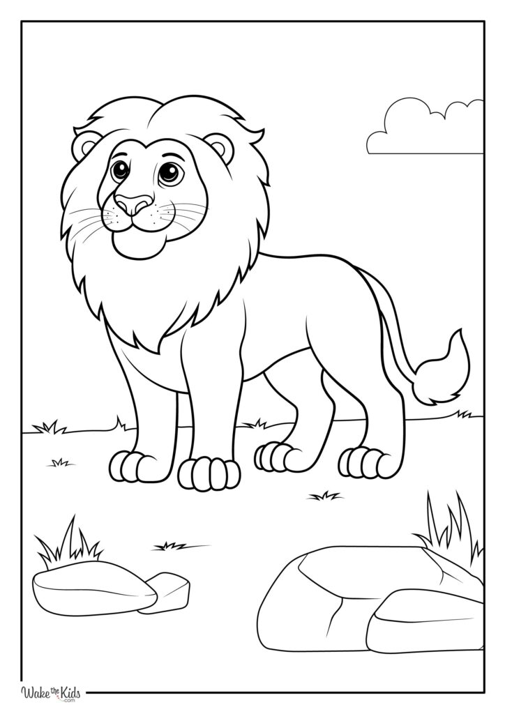 Lion Coloring Pages