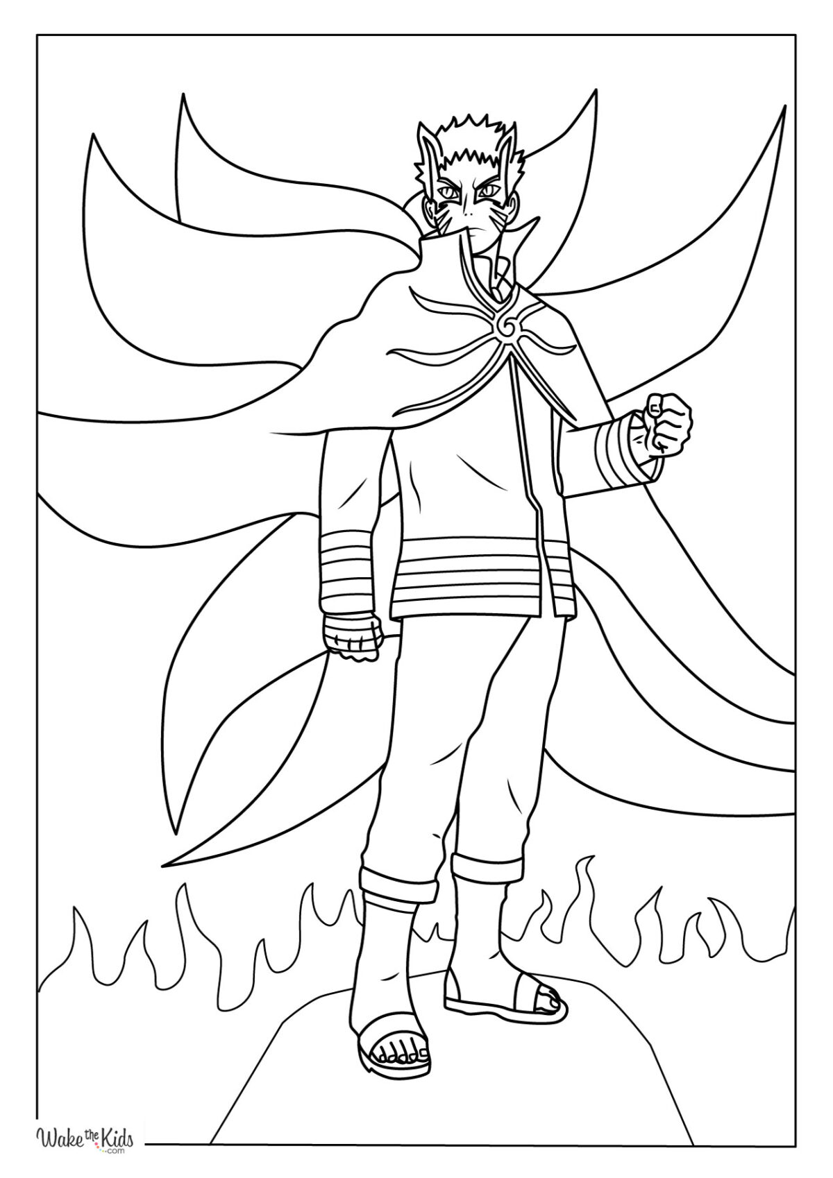Naruto Coloring Pages (Free Printable PDFs) | WakeTheKids