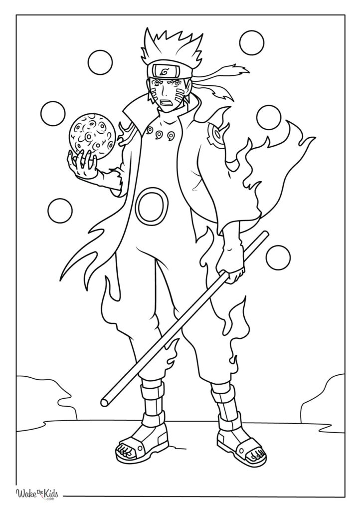 Naruto Coloring Pages (Free Printable PDFs) | WakeTheKids