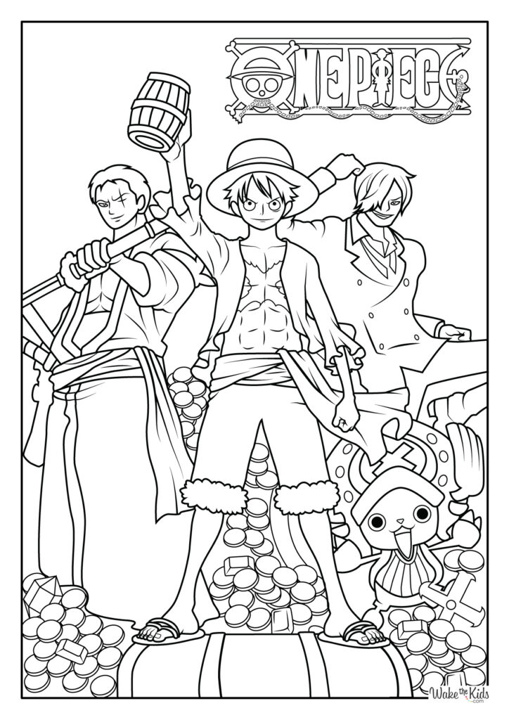 One Piece Coloring Pages