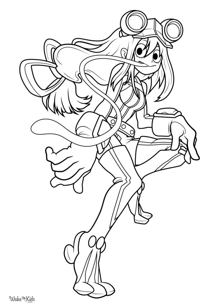 My Hero Academia Coloring Pages (Free Printable PDFs) | WakeTheKids