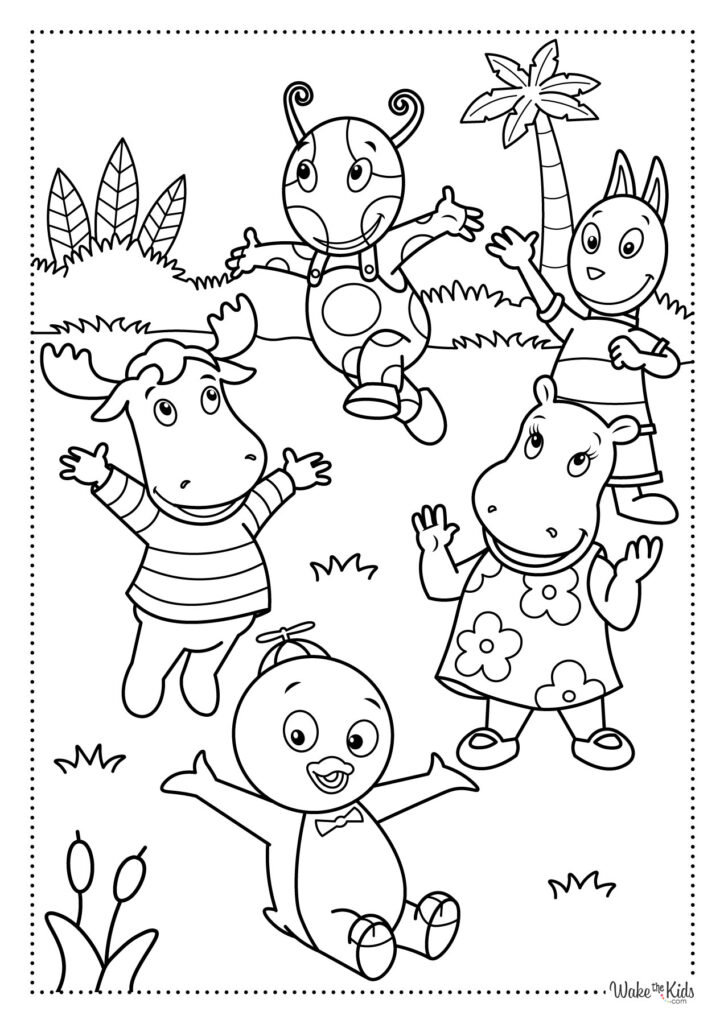 The Backyardigans Coloring Pages