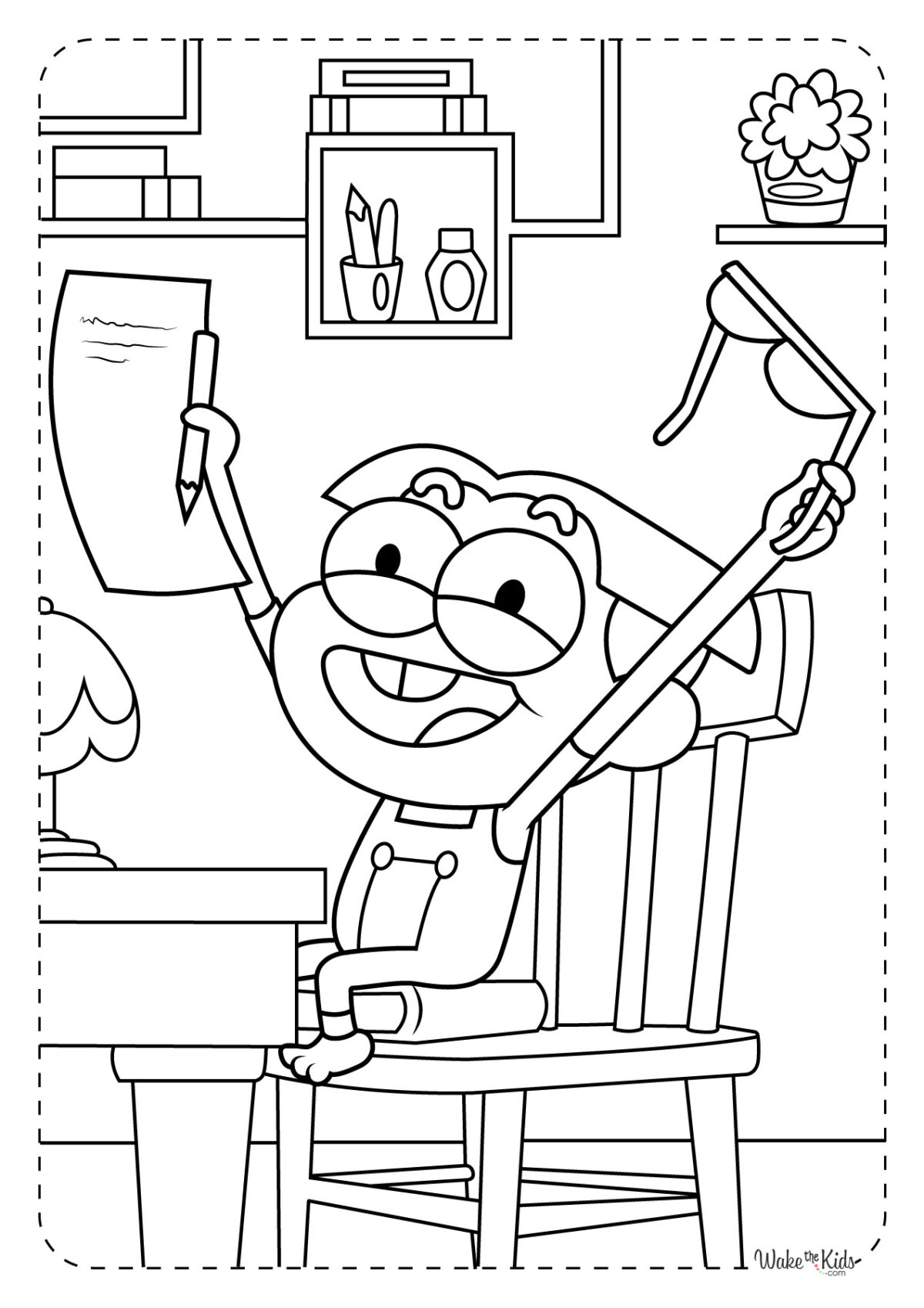 Big City Greens Coloring Pages (Free Printable PDFs) WakeTheKids