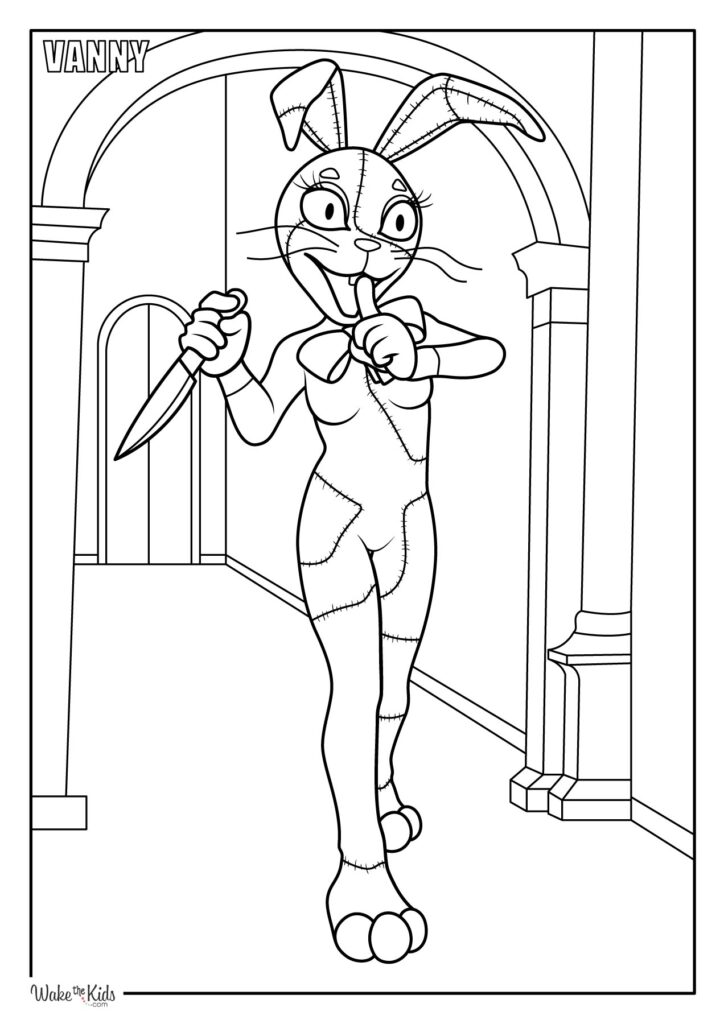 Five Nights at Freddy's Coloring Pages (Free Printable PDFs) | WakeTheKids