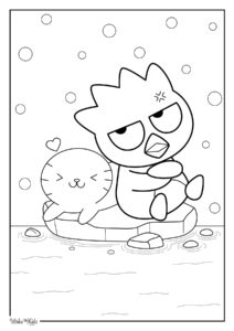 Badtz Maru Coloring Pages