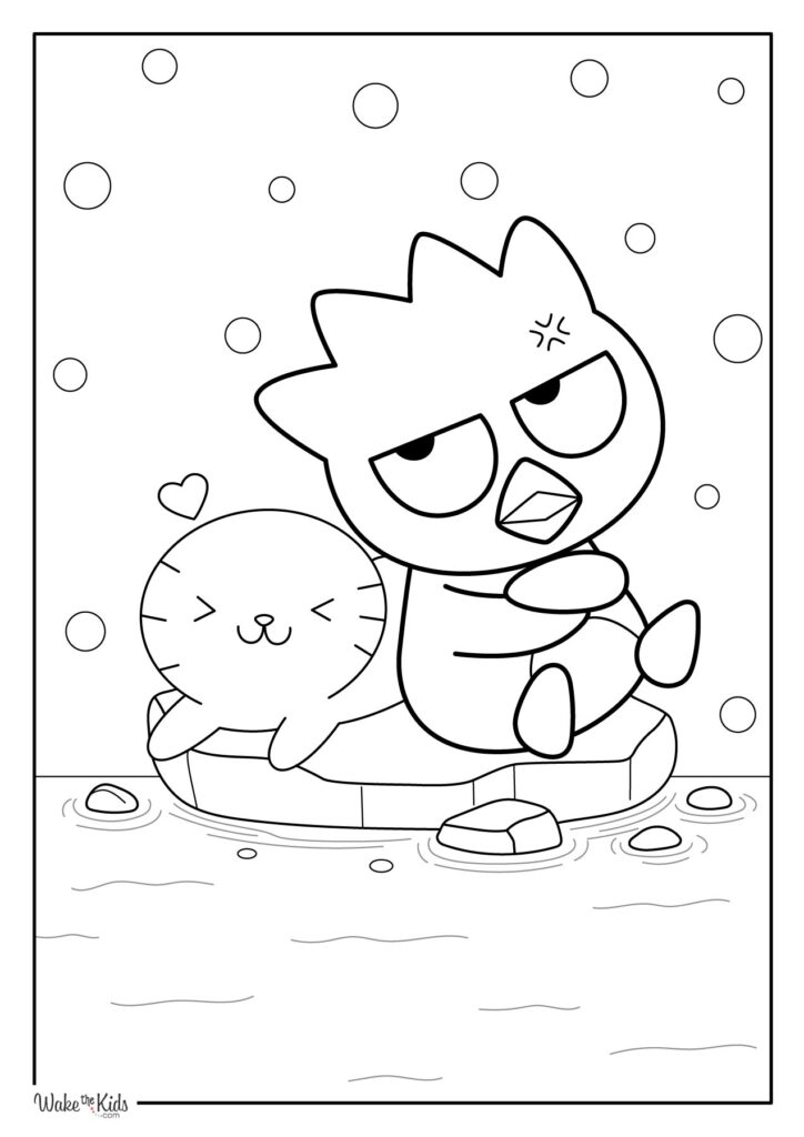Badtz Maru Coloring Pages