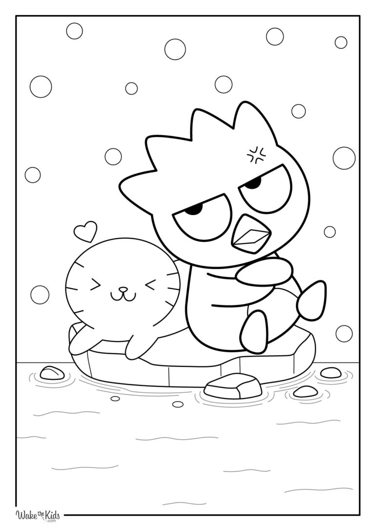 Badtz Maru Coloring Pages