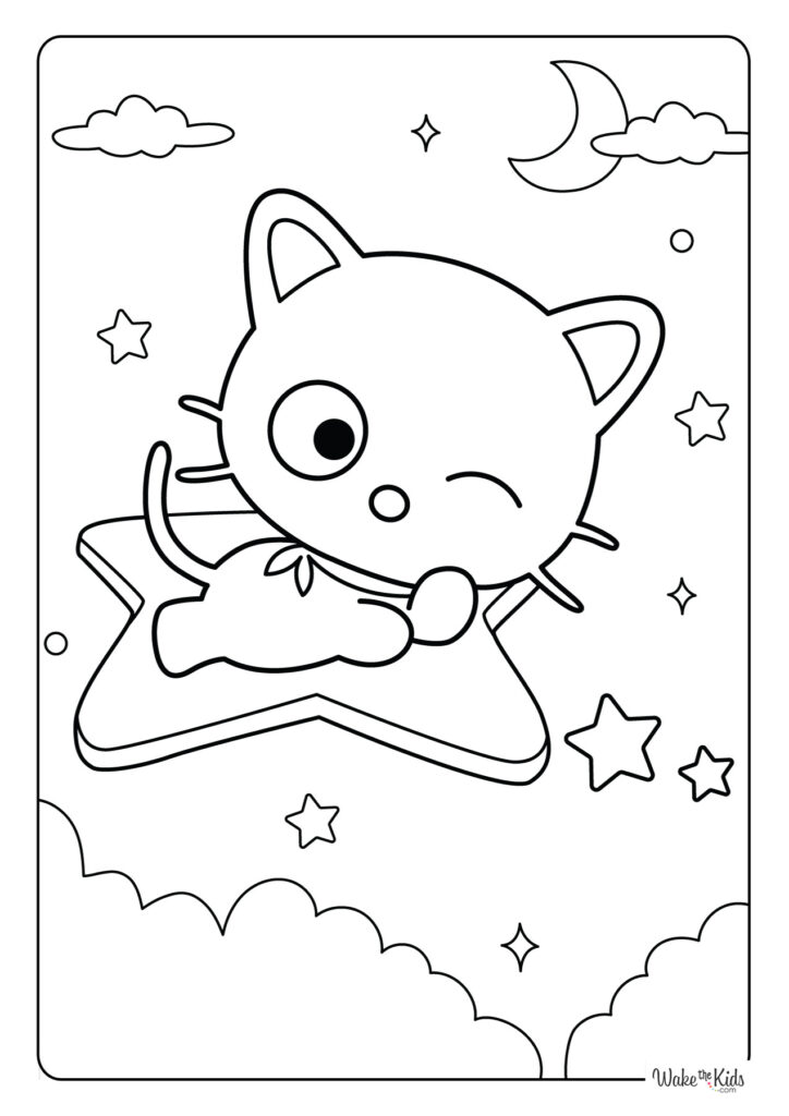 Chococat Coloring Pages