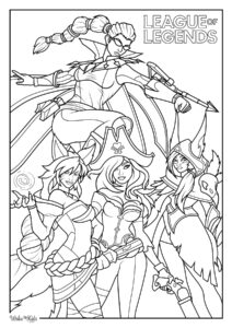 League of Legends Coloring Pages