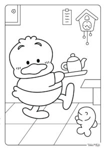 Pekkle Coloring Pages