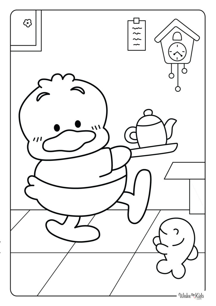 Pekkle Coloring Pages