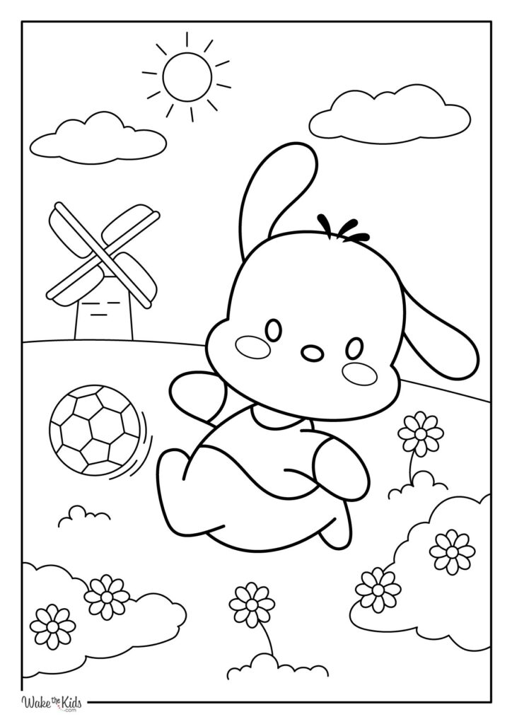 Pochacco Coloring Pages